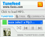 Tunefeed, widget para compartir tu música en tu blog