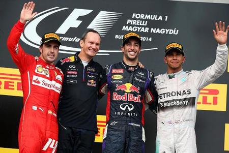 Brillante victoria de Daniel Ricciardo en el Gran Premio de Hungría