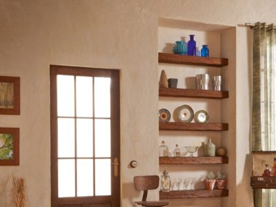 Rústico y natural: la madera, los motivos vegetales y los colores del otoño son tendencia