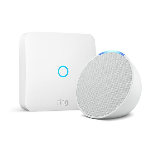 Ring Intercom de Amazon + Echo Pop Blanco