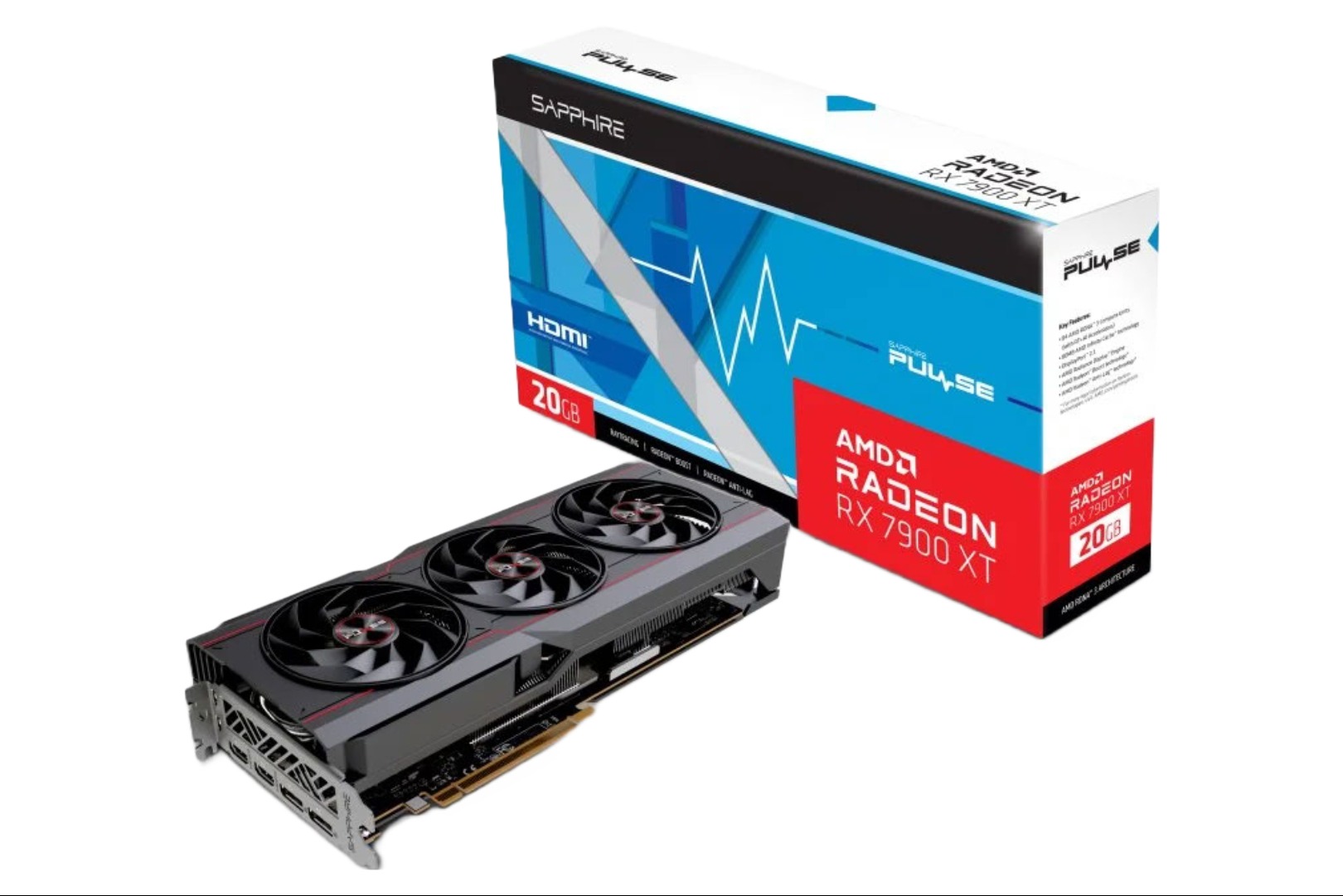 Sapphire Pulse AMD Radeon RX 7900 XT 20GB GDDR6
