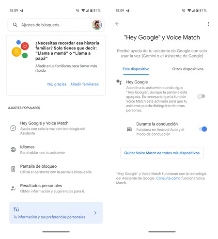 Permiso Microfono Google 2