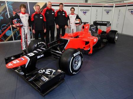 Marussia F1 Team desvela el MR01