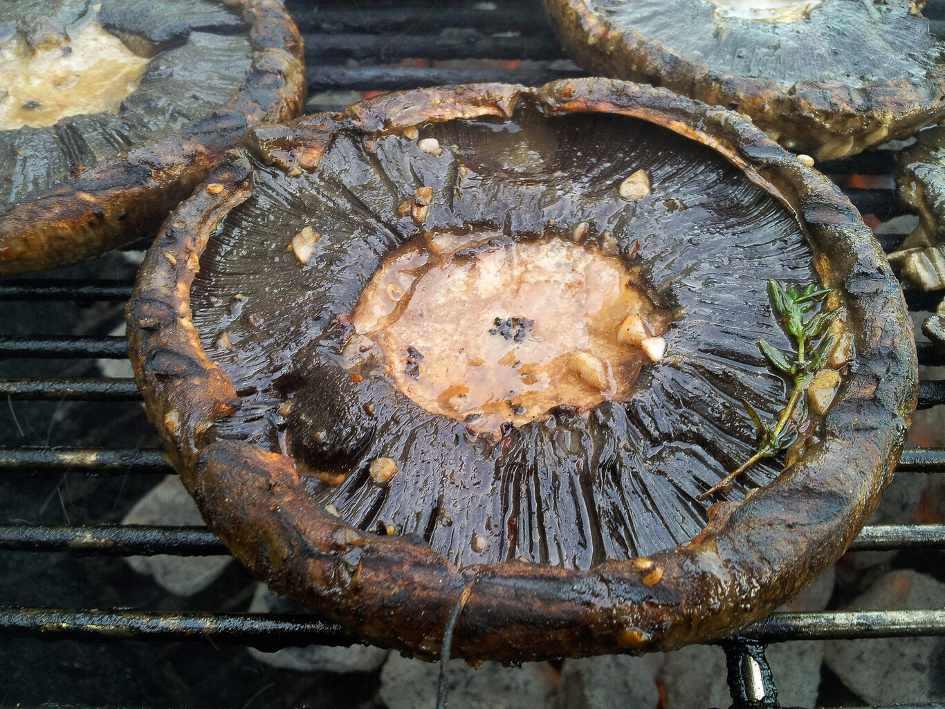 Recetas fáciles y saludables cómo hacer Portobellos al grill