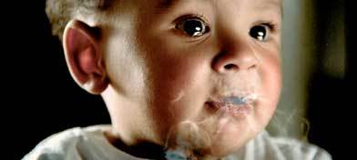 Los bebés expuestos al humo tienen mayor riesgo de infecciones