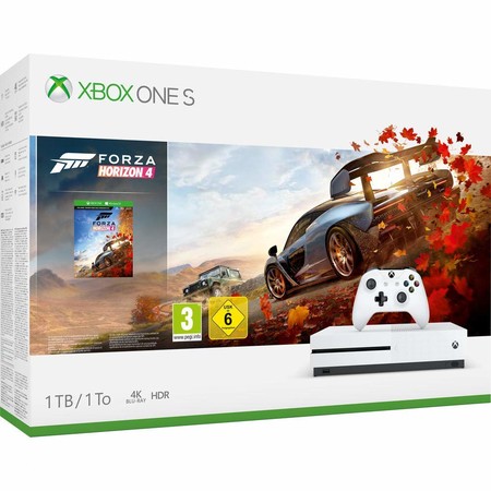 Pack Microsoft Xbox One S + 3 juegos a precio de Black Friday: 189 euros y envío gratis