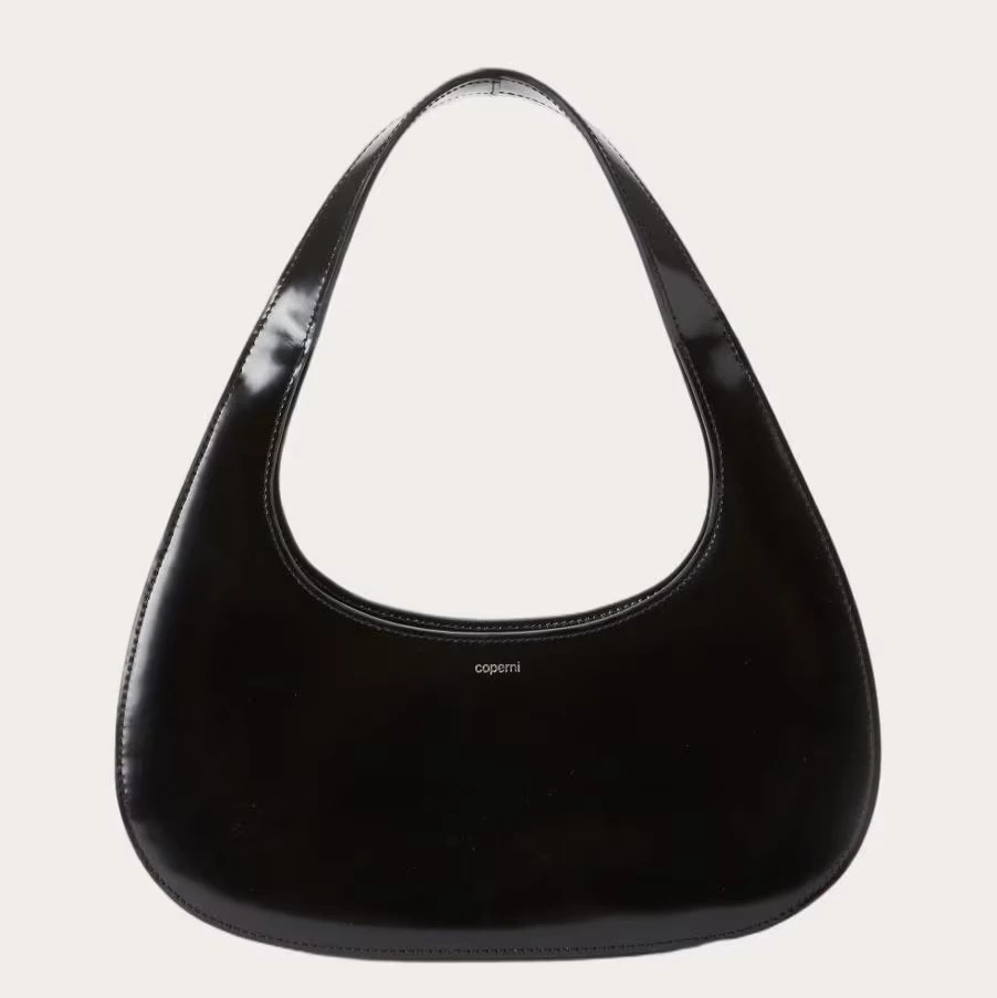 Coperni - Bolso de hombro New Baguette de piel.