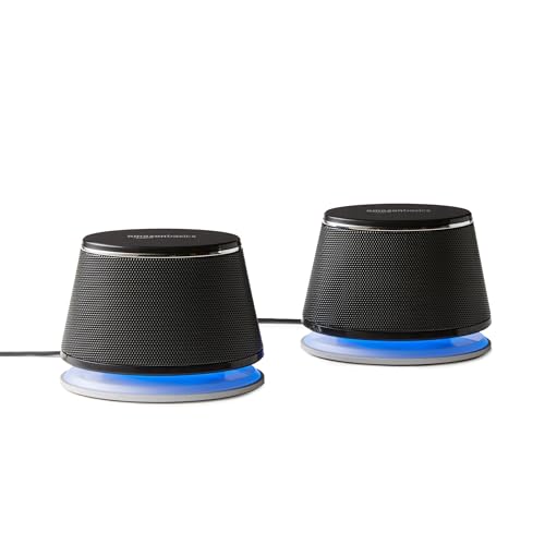 Amazon Basics Altavoz 2.0 para PC o laptop
