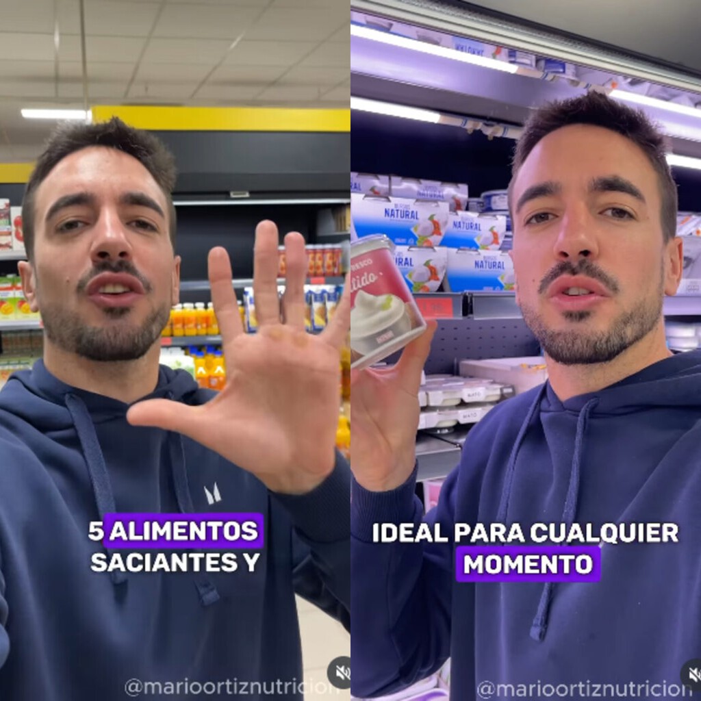 Mario Ortiz, experto en nutrición, describe los mejores alimentos de Mercadona para perder grasa: "dan mucho juego y apenas tienen calorías