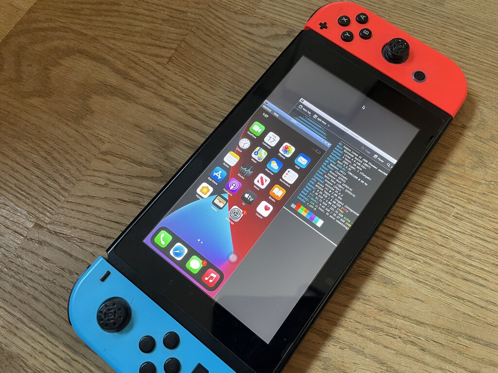 Alguien ha logrado lo imposible: ejecutar iOS en una Nintendo Switch. El resultado es oficialmente "el iPhone más lento del mundo" 