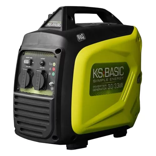 K&S BASIC 33i S Generador Electrico Gasolina 3000 W Generador Inverter Silencioso