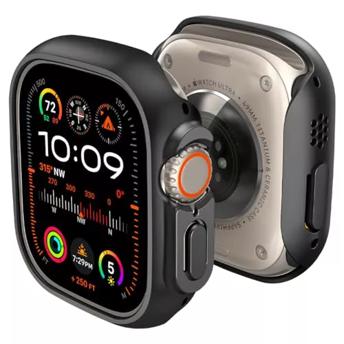 Spigen Funda Thin Fit para Apple Watch Ultra 3/2/1 49mm