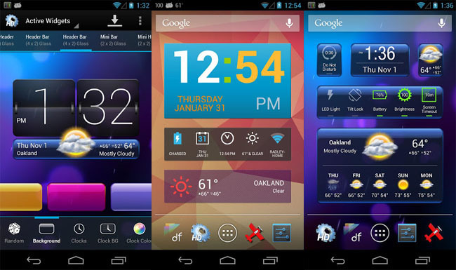 Las mejores aplicaciones de widgets para Android