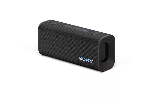 Sony ULT Field 3 - Altavoz Bluetooth portátil con ULT Power Sound, batería de 24 Horas, IP67, Resistente al Agua, al Polvo y a los Golpes, Correa Desmontable para el Hombro, Compacto - Negro