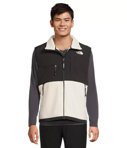 THE NORTH FACE NF0A88XJROU M RETRO DENALI VEST Sports vest Hombre WHITE DUNE/TNF BLACK Tamaño S