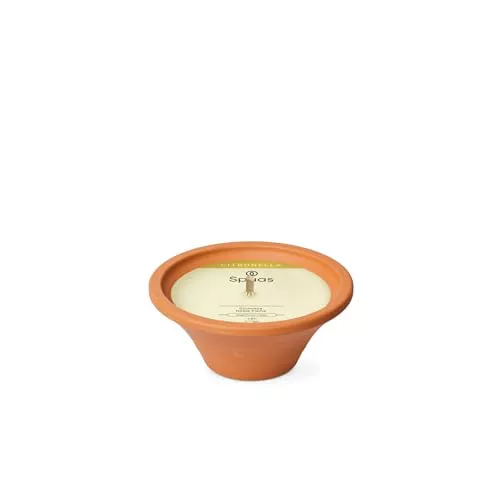 Spaas - Velas de jardín 6 Unidades, 150 x 65 mm, Color Amarillo, 6 Hours