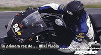 La primera vez de Miki Viñola como piloto