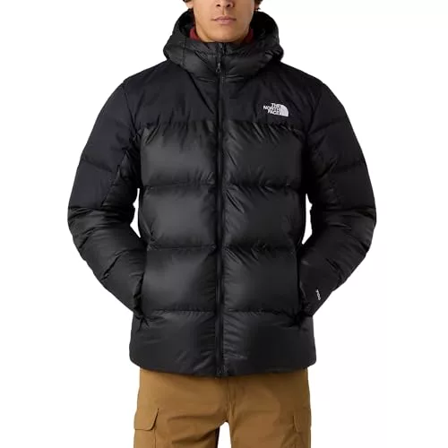 The North Face Diablo Down 2.0 Chaqueta con capucha para hombre Tnf Black Heather/Tnf B XL