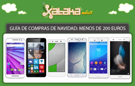 Guía de compras de Navidad: smartphones hasta 200 euros