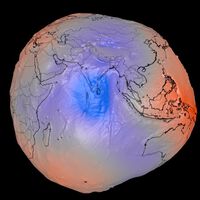 La NASA mostró un modelo de cómo se ve la Tierra basado en su campo gravitatorio, pero advierte: es exagerado