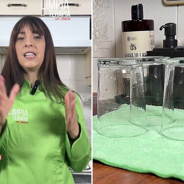 Andrea, experta en limpieza: “Si secas los vasos boca abajo, el aire no circula y termina generando bacterias” 