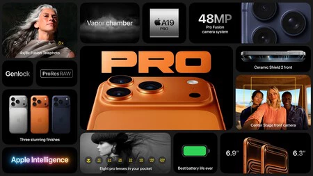 Características principales del iPhone 17 Pro