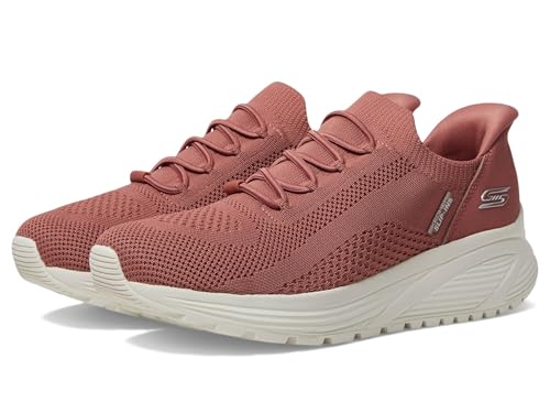 Skechers Zapatillas sin cordones Bobs Sparrow 2.0-Lucky Run para mujer, Rosa, 38 EU