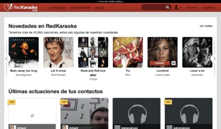 Red Karaoke renueva su portal web, a fondo