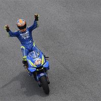 Álex Rins al acabar segundo: "Lo que más me ha motivado es que nadie contaba conmigo para el podio"