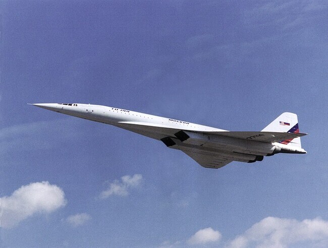 Antes del Concorde, ya había vuelos supersónicos para pasajeros gracias a un avión soviético... pero ya no son eficientes