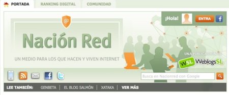 Actualizamos Nación Red con pestañas de contenidos y sistema de votaciones