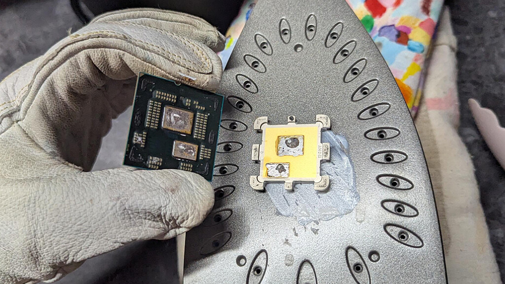 Decir que el método de este usuario para mejorar el rendimiento de su CPU es casero se queda corto, pero sorprendentemente funciona 