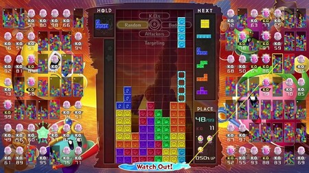 Tetris 99 realizará este fin de semana un evento para obtener un tema especial de Kirby Fighters 2