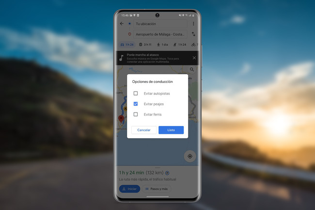 Evitar Peajes Google Maps