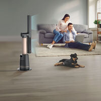 El ventilador más delgado y silencioso de Shark en México. Es potente y seguro para tus mascotas