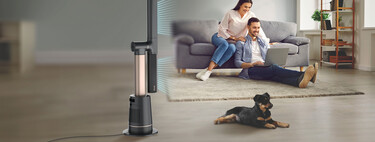 El ventilador más delgado y silencioso de Shark en México. Es potente y seguro para tus mascotas