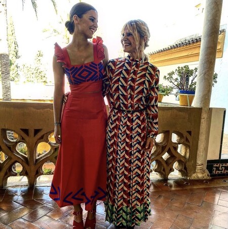 Eugenia Martínez de Irujo se lo pasa de lujo: presume de vestido junto a Tana Rivera y se vuelve loca con su maridín, Narcis Rebollo