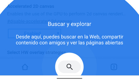 Chrome para Android sigue rediseñando su próxima interfaz: así puedes probar el renovado menú 'Duet'