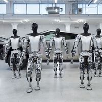 Elon Musk quiere hacer realidad ‘Robocop’ con sus robots: piensa colárselos al gobierno para que vigilen a los delincuentes y que no vayan a la cárcel