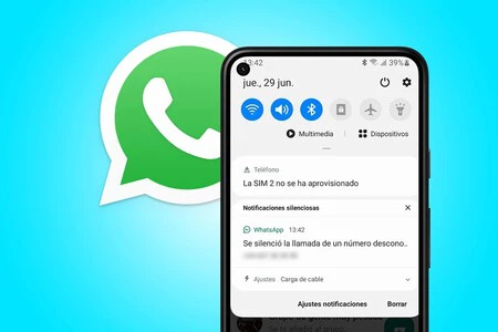 WhatsApp の見知らぬ人からの電話