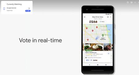 Google Maps Google I/O 2018 Votar en Google Maps