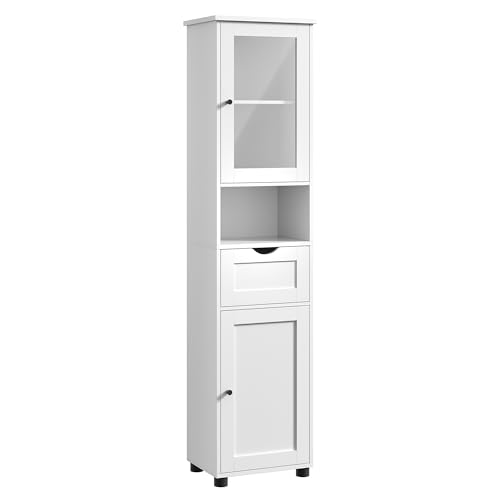 VASAGLE Mueble Baño, Armario Alto