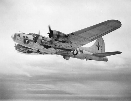 B 17 Flying Fortress Inflight