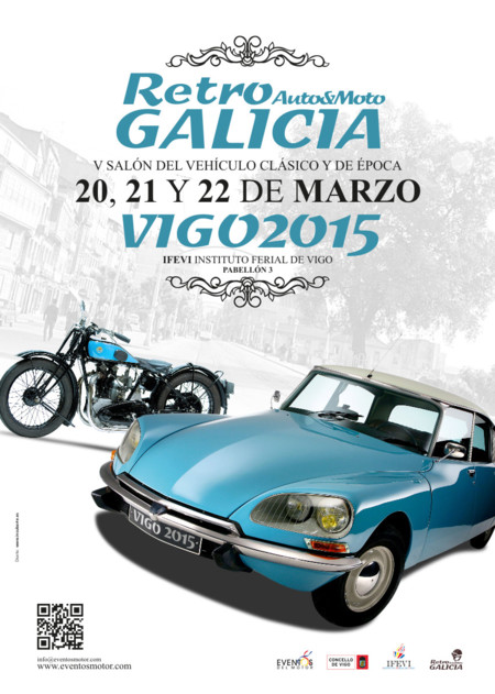 Planes de fin de semana, como ir al Salón Retro Auto&Moto Galicia