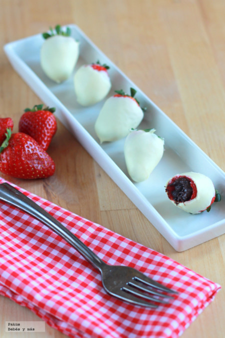 Fresas Rellenas Vertical