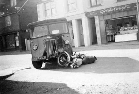 Accidente en 1955