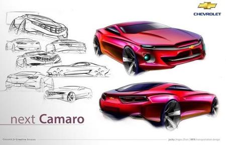 A vueltas con el diseño del futuro Chevrolet Camaro