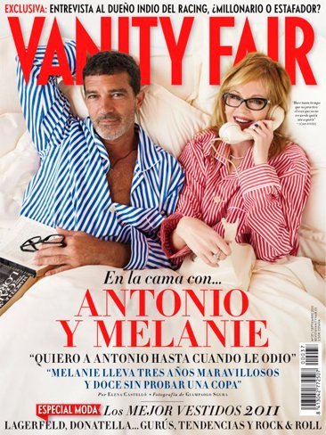 Antonio Banderas, haznos un huequito en tu cama como a Vanity Fair