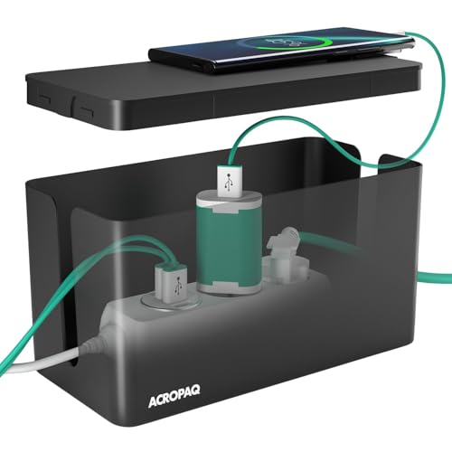 ACROPAQ Caja Cables - Pequeña (23,5 x 12 x 11,5 cm)