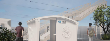 Japón acaba de encontrar la manera de acelerar drásticamente la construcción de estaciones de tren: imprimirlas en 3D